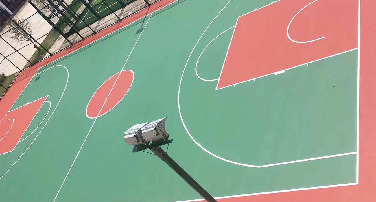 莆田市湄洲岛北埭小学，硅PU600方